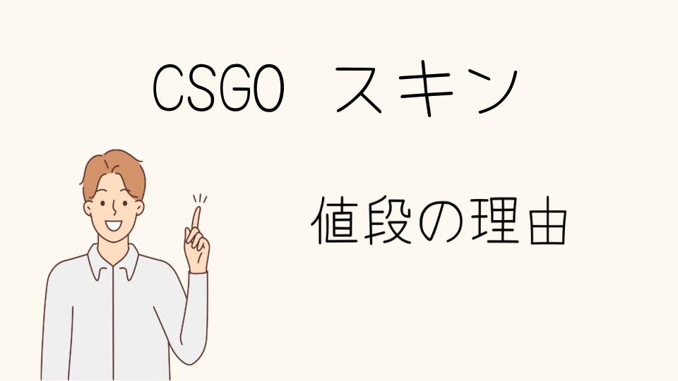 「CSGOのスキン なぜ高い？市場の背景を探る」